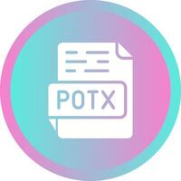 POTX Vector Icon