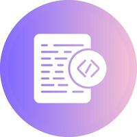 Document Metadata Vector Icon