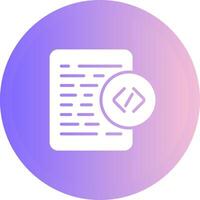 Document Metadata Vector Icon