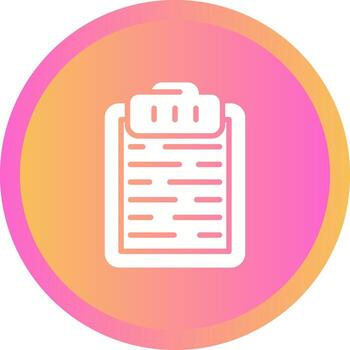 Clipboard Vector Icon