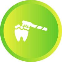 Brushing Teeth Vector Icon