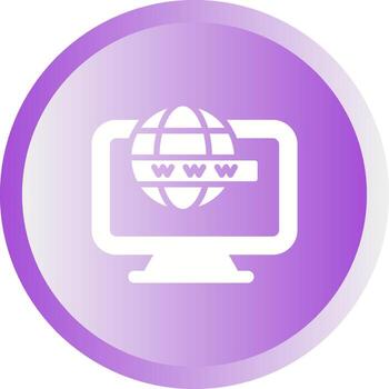 Computer Vector Icon