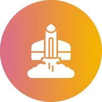 Rocket Launch Vector Icon