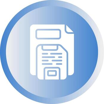 Save Button Vector Icon
