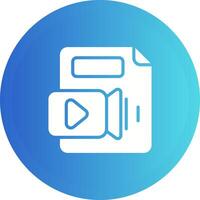 Video File Vector Icon