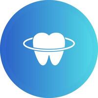 icono de vector de dientes