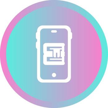 icono de vector móvil