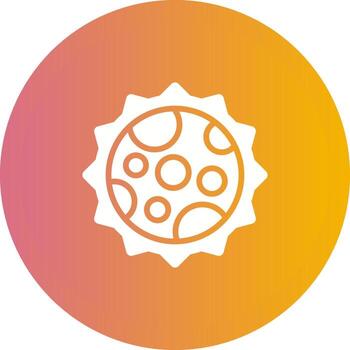 icono de vector de eclipse