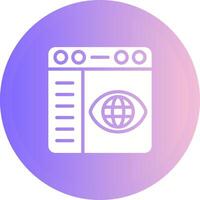 Browser Vector Icon