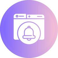 Notification Bell Vector Icon