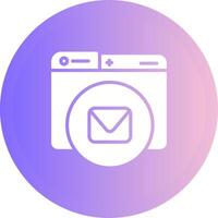 Contact Mail Vector Icon