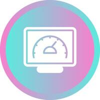 Desktop Computer Vector Icon