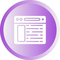 Browser Vector Icon