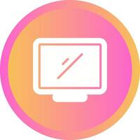 Desktop Computer Vector Icon