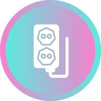 icono de vector de enchufe