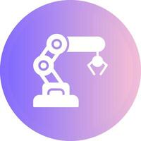 Mechanical Arm Vector Icon