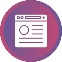 Browser Vector Icon