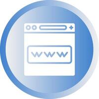 World Wide Web Vector Icon