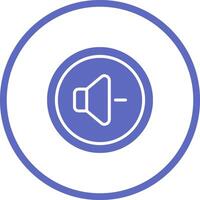 Volume Down Button Vector Icon