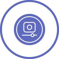 Video Record Button Vector Icon