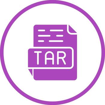 TAR Vector Icon