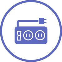 Power Strip Vector Icon