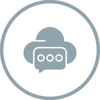 Forum Hosting Vector Icon
