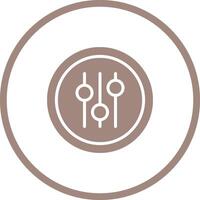 Audio Equalizer Vector Icon