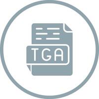 tga vector icono