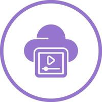 Video Hosting Vector Icon