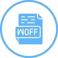 WOFF Vector Icon