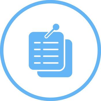 Document Annotation Vector Icon
