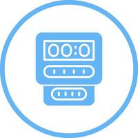 Electric Meter Vector Icon