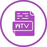 WTV Vector Icon