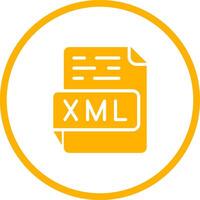 XML Vector Icon