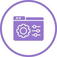 Control Panel Vector Icon