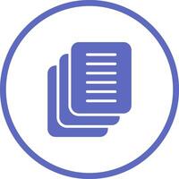 Document Version Control Vector Icon