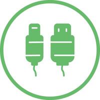 Usb Cable Vector Icon