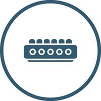 Cable Termination Block Vector Icon