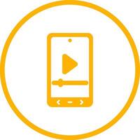 Video Player Vector Icon