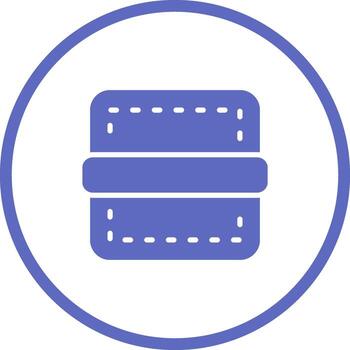 icono de vector de borde
