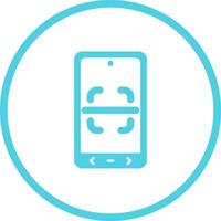 Qr Code Scanning Vector Icon