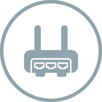 Router Vector Icon