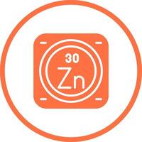 zinc vector icono