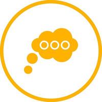 Thinking Vector Icon