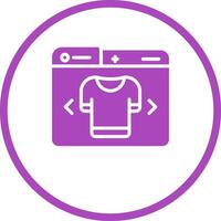 Clothing Store Vector Icon