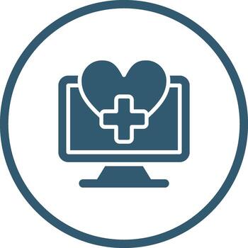 Computer Vector Icon