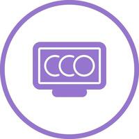Desktop Computer Vector Icon