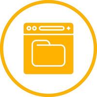 Browser Vector Icon