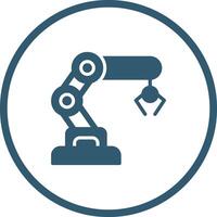 Mechanical Arm Vector Icon